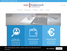 Tablet Screenshot of mijnbudgetcoach.nl